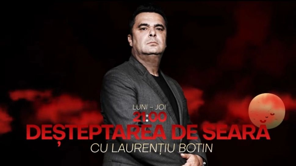 Realitatea STAR s-a lansat. "Deșteptarea de seară", cu Laurențiu Botin, de la ora 21! De luni până joi 