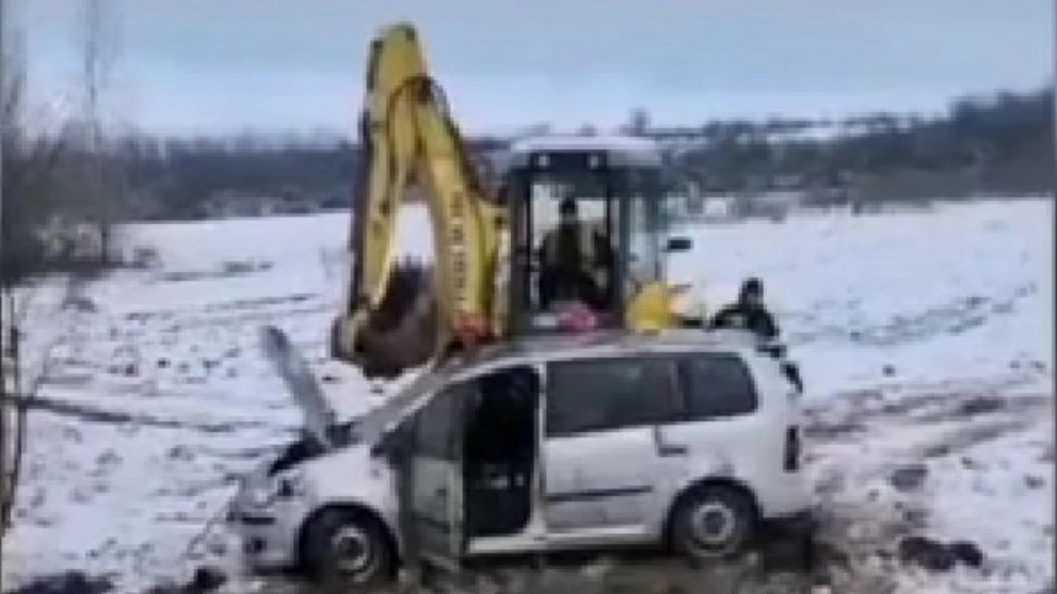 Tragedie în județul Argeș. 2 bărbați au murit pentru că accidentul n-a fost observat de nimeni - VIDEO