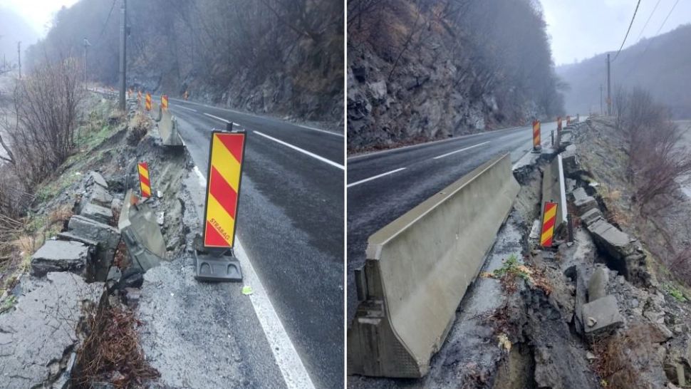 Cum își bat joc austriecii de drumurile construite la noi - Lucrări făcute de mântuială, șosea surpată