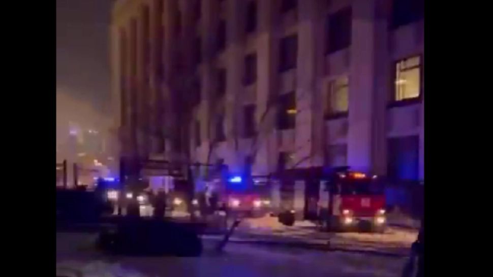 Incendiu în Ministerul rus de Externe: pompierii din Moscova au intervenit de urgență