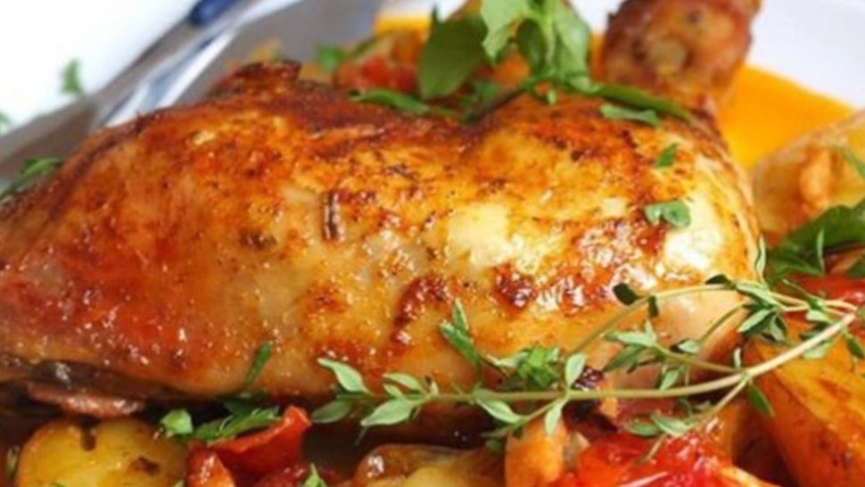 Pulpe de pui la cuptor cu legume - Un adevărat deliciu culinar pentru cei mici și cei mari - Rețeta rapidă