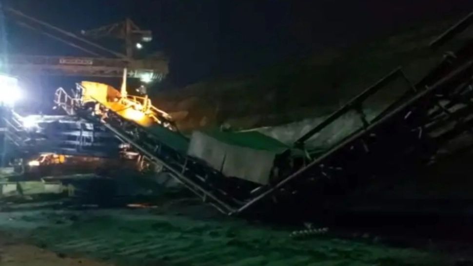 Avarie într-o carieră de cărbune a Complexului Energetic Oltenia