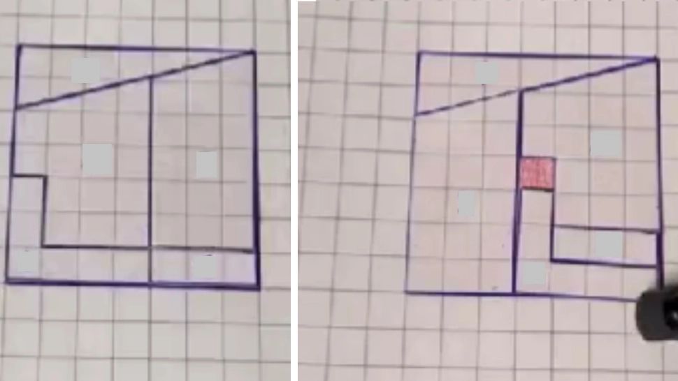 Test suprem de GEOMETRIE. Tu poți să ajungi de la figura A la figura B? - VIDEO