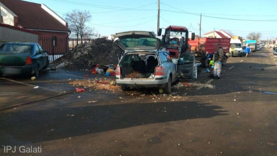 Doi bărbați au murit și unul e grav rănit după un accident rutier foarte grav în Tecuci