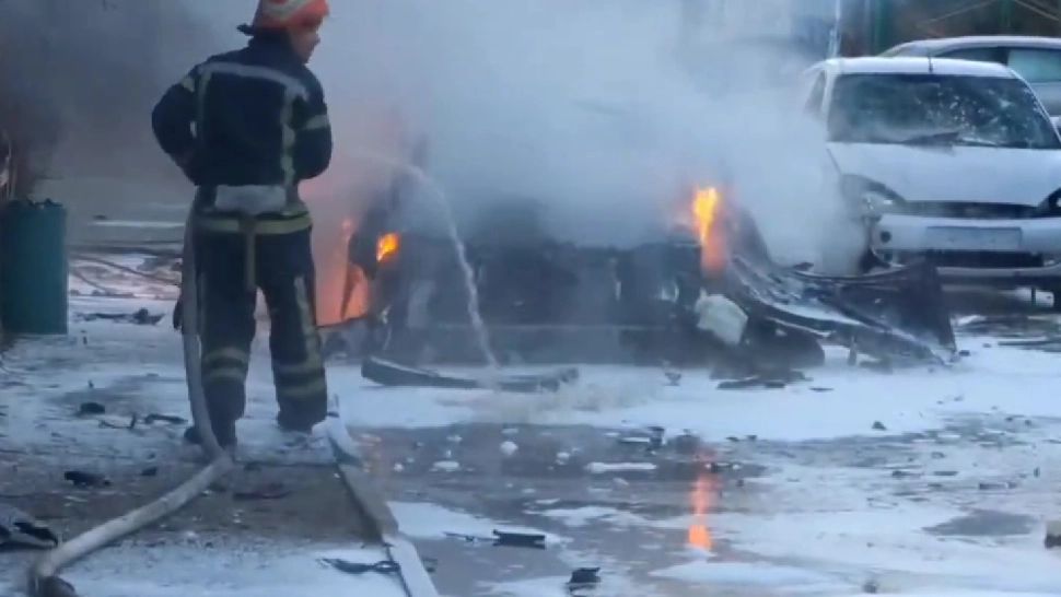 Atentat la mică distanță de centrala nucleară Zaporojie. Explozie puternică la Enerhodar - VIDEO