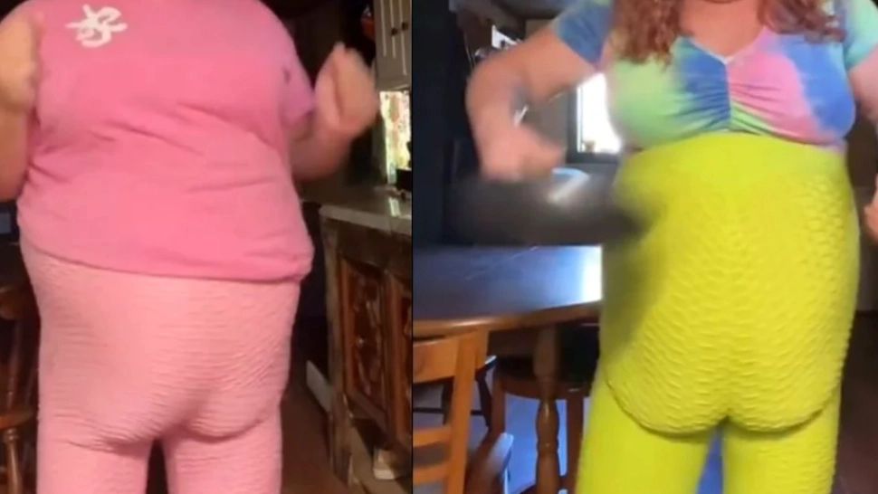 „Femeia cu fundul în față”, apariția bizară care face senzație pe rețelele de socializare