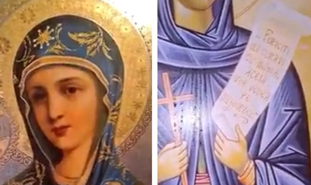 Casa unui buzoian s-a transformat loc de pelerinaj, peste noapte: "Depășește imaginația!" Icoana din care curge mir 