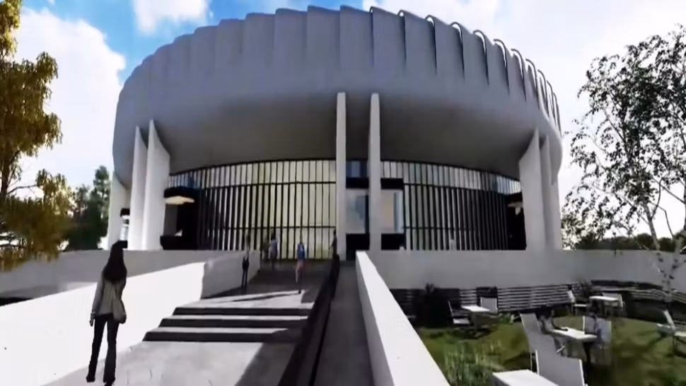 Craiovenii pregătesc un complex sportiv demn de filmele SF. Îi mai lipsesc doar pistele pentru OZN-uri