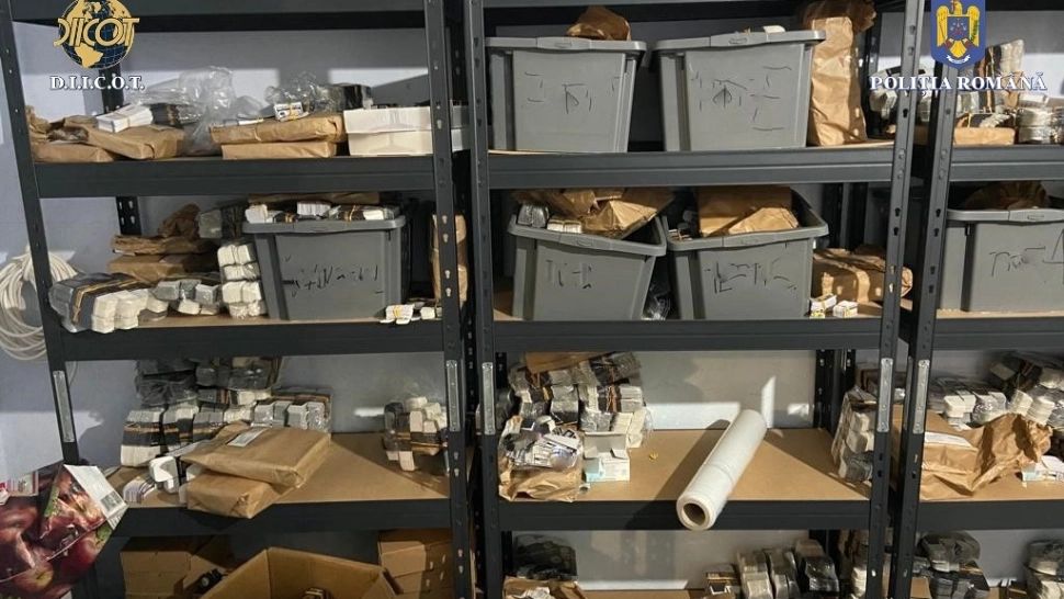 Primul laborator clandestin de produse anabolizante din România, descoperit la Iași! Substanțele erau vândute în toată Europa