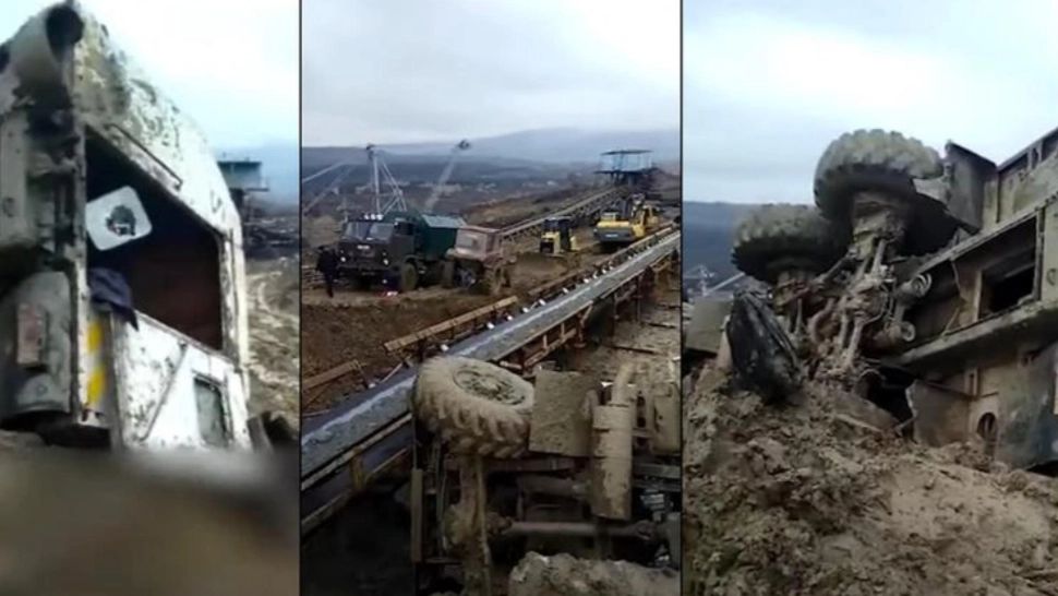 Mașina răsturnată la CE Oltenia, un adevărat pericol public: nu avea frâne și a sărit din viteză la urcarea dealului