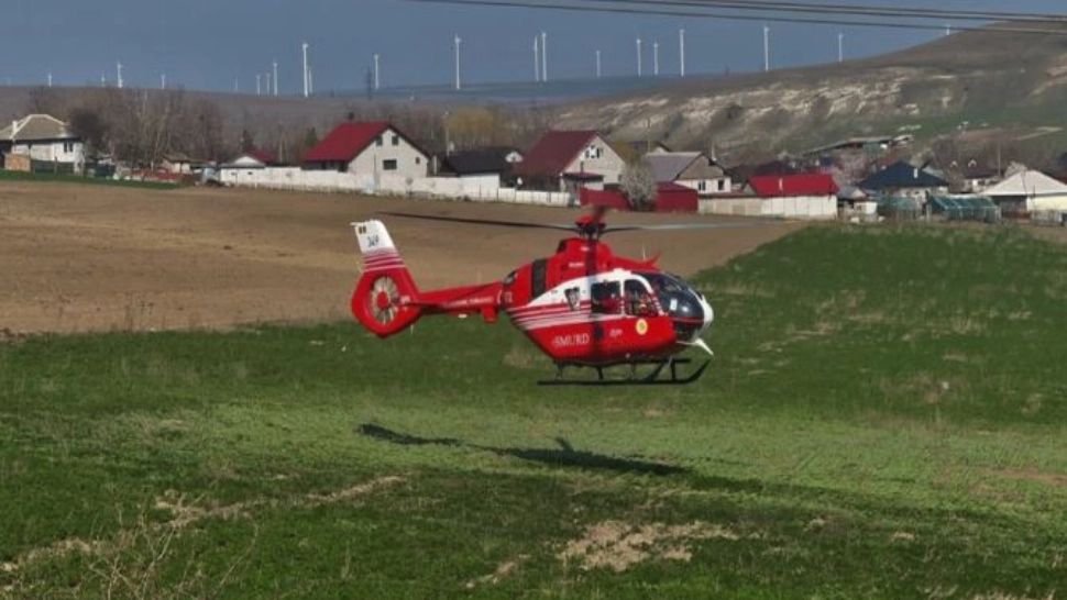 Accident grav în Constanța - Intervine elicopterul SMURD