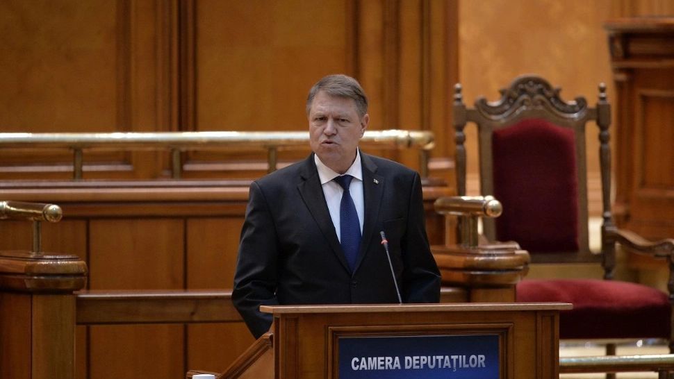 Iohannis, în Parlament: „Voi continua să veghez la respectarea Constituției”