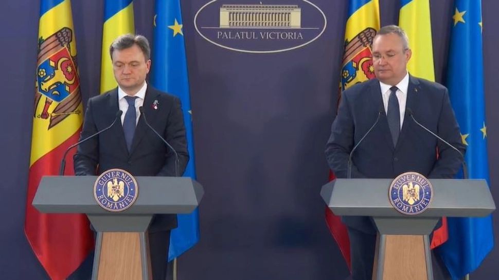 Nicolae Ciucă, după întâlnirea cu omologul său de dincolo de Prut: Asistăm la tot mai multe încercări de destabilizare a Republicii Moldova