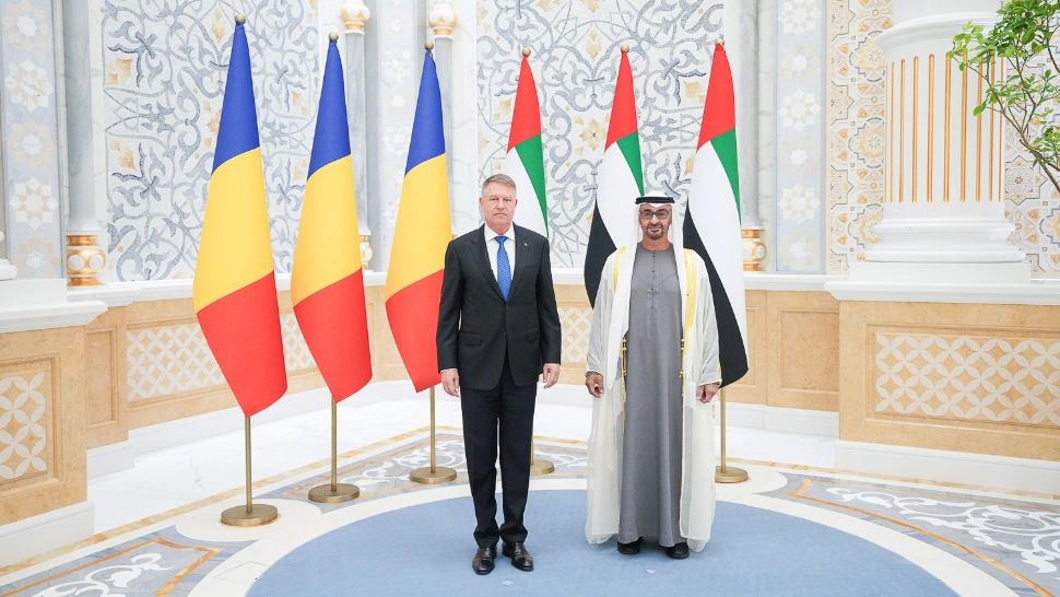 Președintele Iohannis, în Emiratele Arabe Unite: "Sunt foarte multe zone unde putem să colaborăm". Mesajul transmis 
