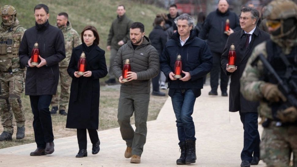 Zelenski, la comemorarea atrocităților de la Bucha, comise în 2022: Ucraina nu va ierta niciodată Rusia - Imagini devastatoare