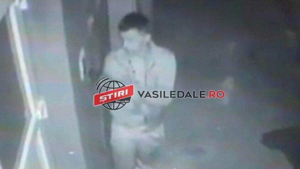 Bărbat surprins în timp ce încerca să spargă o anexă dintr-un bloc! Ce a făcut când a văzut camera de supraveghere - VIDEO