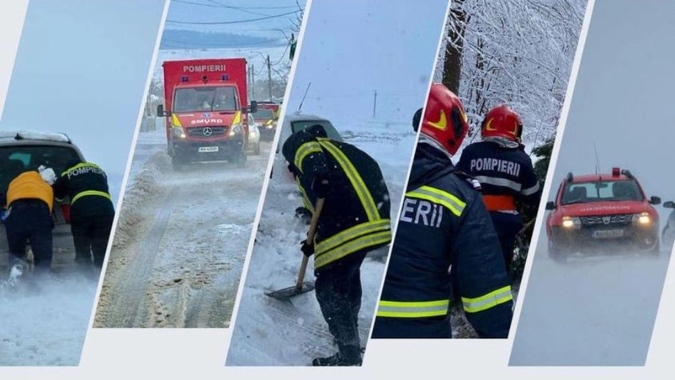 Urmările dezastruoase ale VISCOLULUI: 11 județe afectate - Zeci de autovehicule derapate și avariate