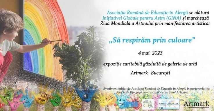Să respirăm prin culoare – Eveniment caritabil de Ziua Mondială a Astmului