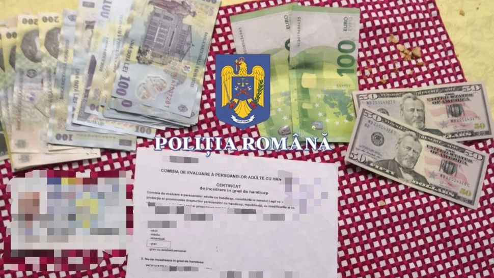 Escrocherii cu certificate de handicap, pentru a primi pensie! Polițiștii au descoperit o adevărată rețea bine pusă la punct