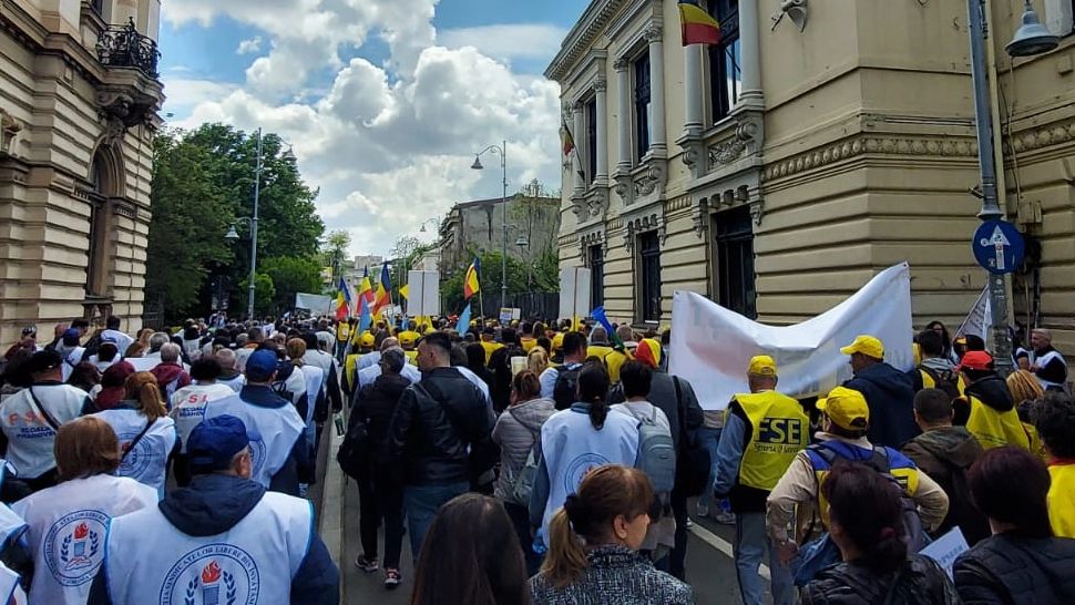 AMENZI după haosul produs de protestatarii AUR: „Jandarmii au aplicat 45 de sancțiuni, în valoare de 50.700 lei”