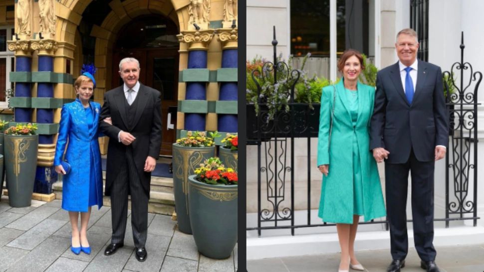 Carmen Iohannis şi Majestatea Sa Margareta, îmbrăcate de același creator pentru ceremonia Încoronării