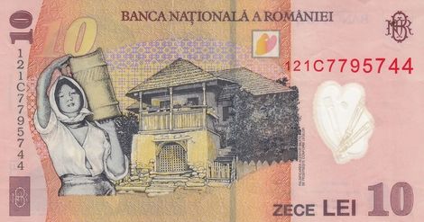 Cine este femeia de pe bancnota de 10 lei. Anunțul făcut de BNR