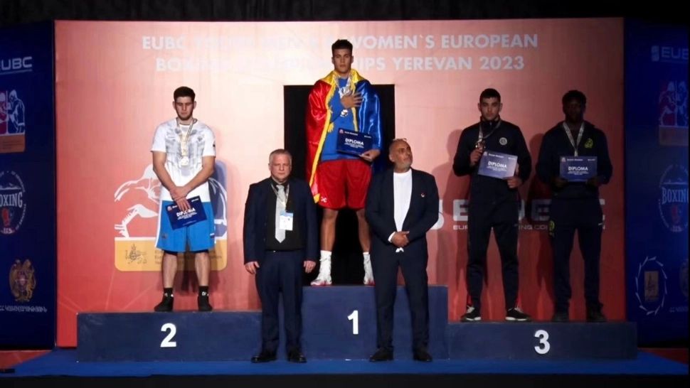 Aur pentru boxul românesc, în Armenia. Pugilistul Florin Ioniță s-a clasat pe locul 1 la categoria 92 kg