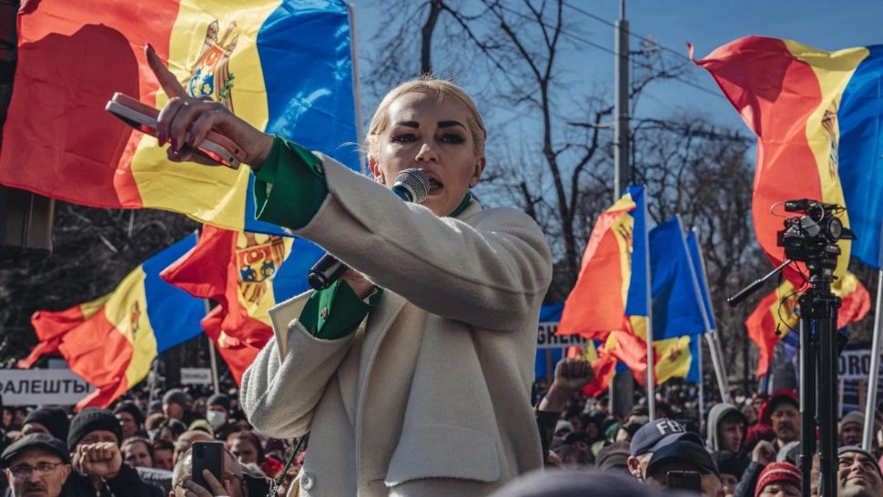 Marina Tauber, pionul lui Șor și organizatorul principal al protestelor de la Chișinău, a fost REȚINUTĂ