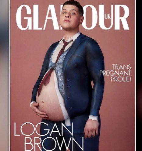 Bărbat însărcinat, pe coperta unei reviste britanice extrem de populare. Apariție controversată