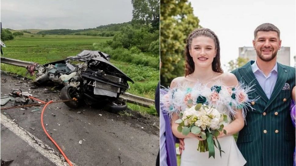 Cine erau Ana și Lucas, cei doi polițiști care au murit în teribilul accident de la Cluj - Erau căsătoriți de o săptămână, tânăra era gravidă