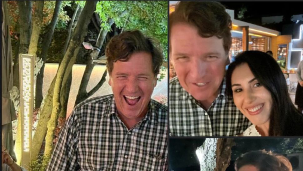 Celebrul realizator TV Tucker Carlson, apariție surprinză la un restaurant din Herăstrău 