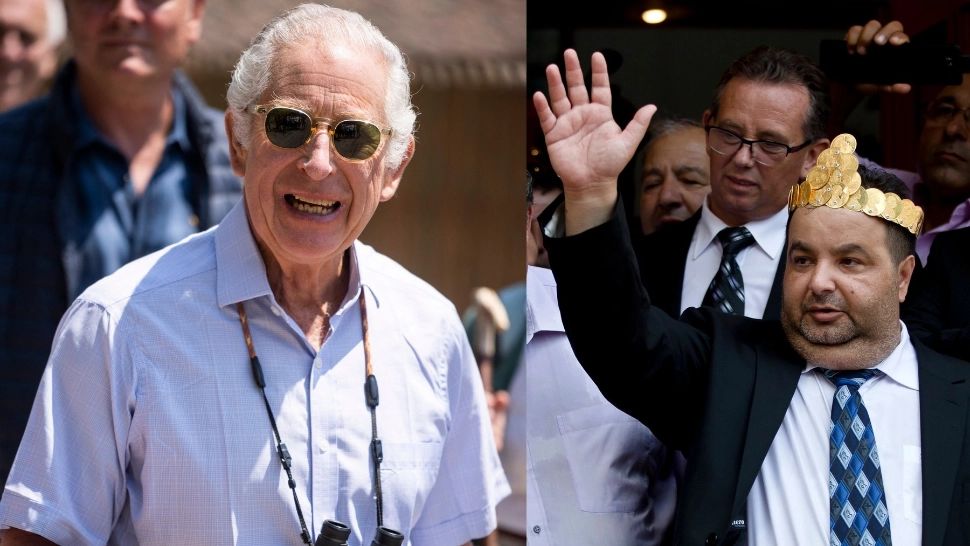 Dorin Cioabă s-a întâlnit cu Regele Charles la Viscri. Ce cadou i-a dăruit regele romilor monarhului britanic