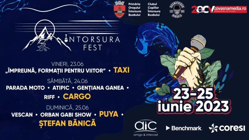 Întorsura Fest 2023 - muzică bună, paradă moto și distracție cât cuprinde! Surprize fabuloase pregătite de organizatori - programul festivalului 