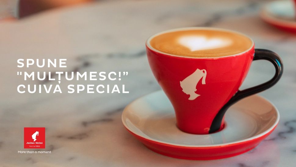 În luna iunie spune „Mulțumesc” cu o ceașcă de cafea Julius Meinl (P)