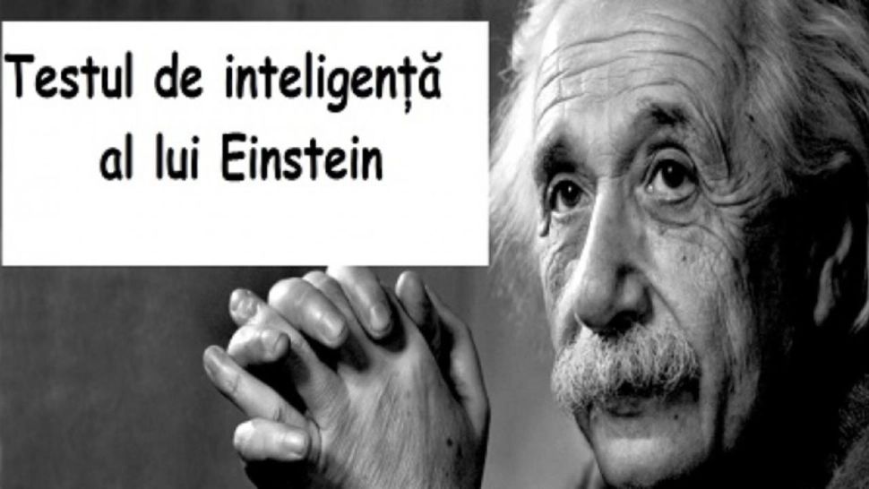 Testul de inteligență al lui Einstein. Doar 2% din oameni sunt capabili să îl rezolve. Accepți provocarea? 
