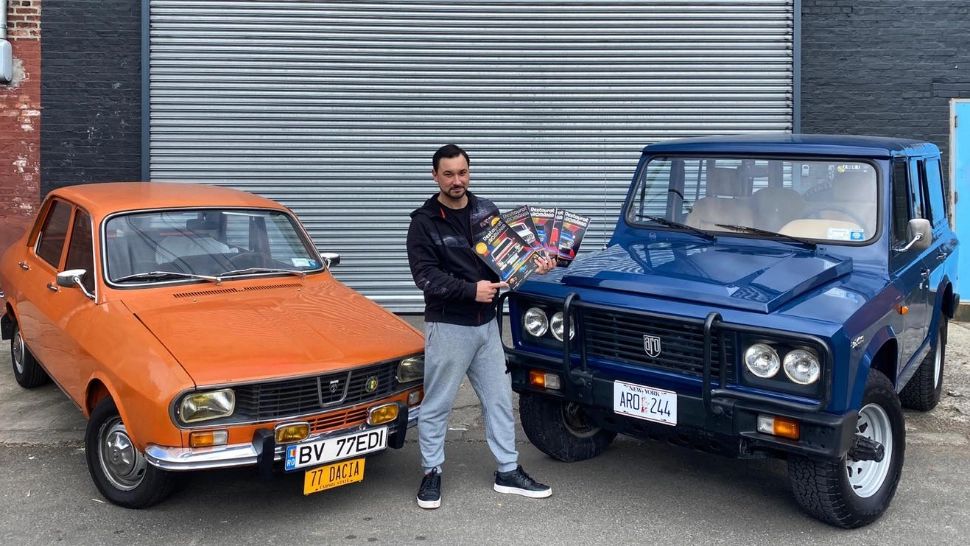 Un român a cucerit Statele Unite cu mașini de colecție. Cum a încins bătrâna Dacie 1300 șoselele de dincolo de ocean