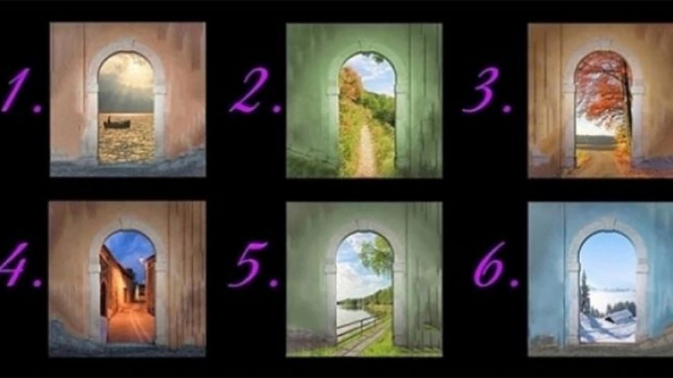 Ce peisaj te atrage dincolo de ușa deschisă? Află mesajul subconștientului despre viitorul tău