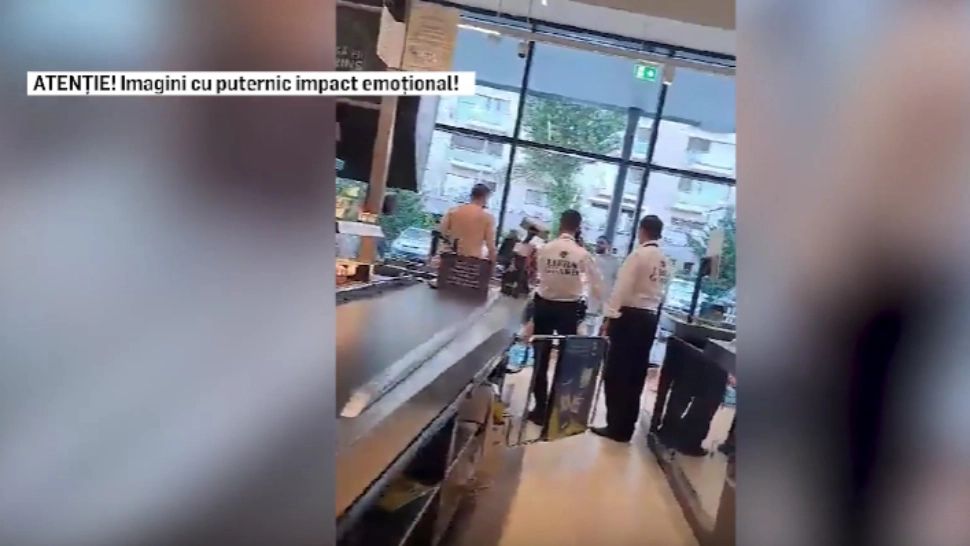 Au fost prinși autorii scenelor cumplite dintr-un supermarket din Capitală! Un tată și fiul său, bătuți crunt în timp ce paznicii priveau