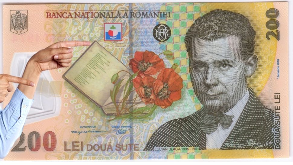 Secretul de pe bancnota de 200 de lei. Detaliul pe care putini oameni l-au observat