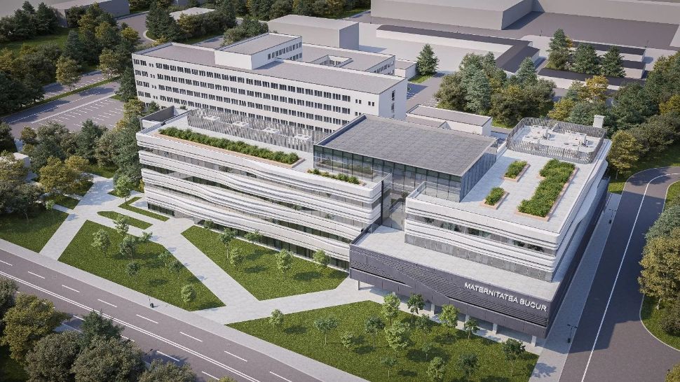 Cum va arăta noua maternitate pe care o construiește Sectorul 4 în curtea Spitalului Sf. Ioan