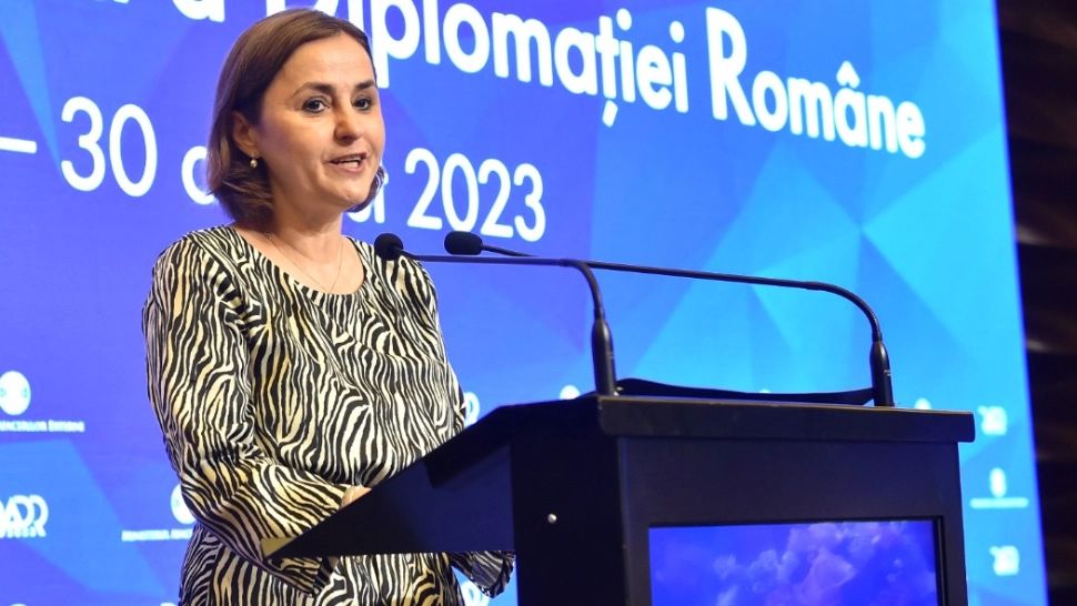 Ministrul de Externe, Luminița Odobescu, mesaj ferm de sprijin al Ucrainei - Decizia de dublare a tranzitului cerealelor prin România