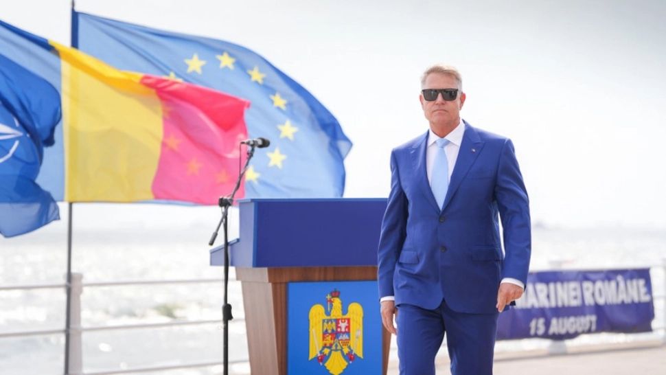 Klaus Iohannis, mesaj de Ziua Marinei: Suntem lângă o zonă de război. Securitatea la Marea Neagră e în pericol - VIDEO