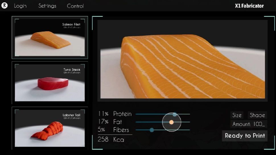 Primul somon vegan, făcut la imprimantă 3D, va ajunge în supermarketuri