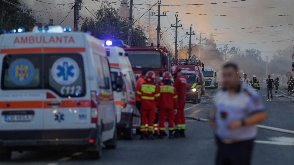 Starea răniților, după exploziile de la Crevedia. 7 pacienţi sunt intubaţi şi ventilaţi mecanic, alți 17 în stare medie sau uşoară - Raportul MS 