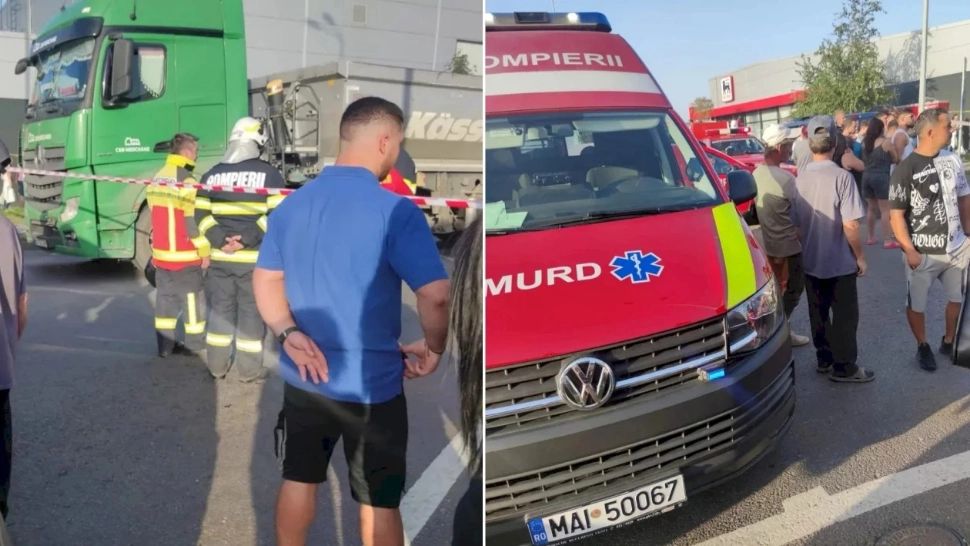 Accident grav în Jilava. O femeie a murit, lovită de un camion. Victima nu a avut nici o șansă