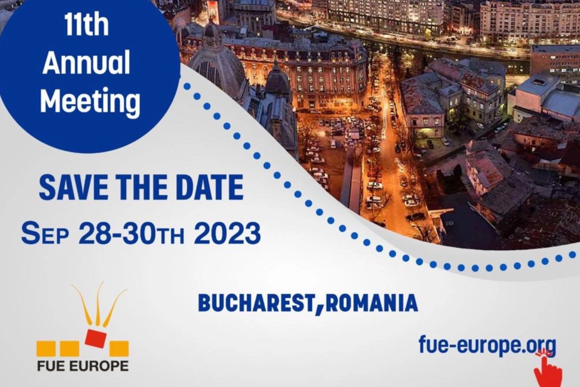 FUE EUROPE, eveniment de excepție organizat la București. Cele mai noi tehnici de implant de păr - sesiuni LIVE și workshop-uri organizate de experți