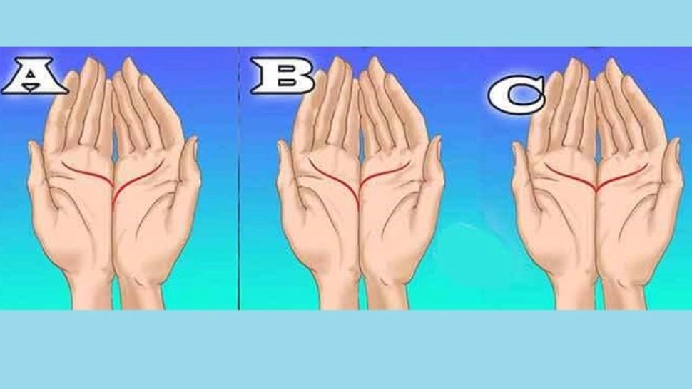 Priveste-ți mâinile și urmărește liniile din imagine! Care este mesajul special pentru tine?