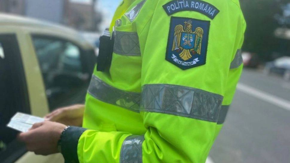 Tânăr de 21 de ani, REȚINUT de poliție după ce a fost prins de șapte ori fără permis în ultimul an