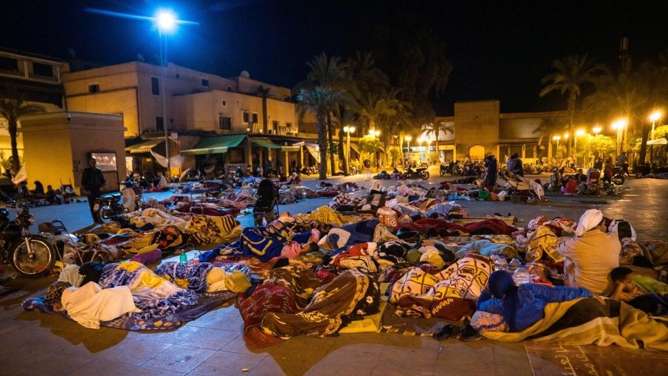 Apariție BIZARĂ pe cerul Marocului, cu câteva clipe înaintea seismului devastator - VIDEO