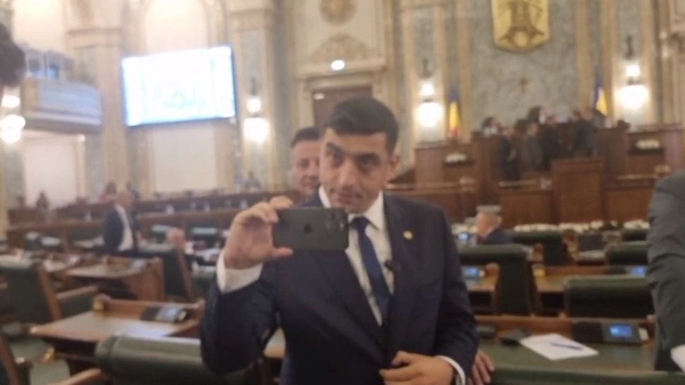 Scandal monstru între George Simion și Diana Șoșoacă chiar în Parlament - S-au aruncat cuvinte grele - VIDEO